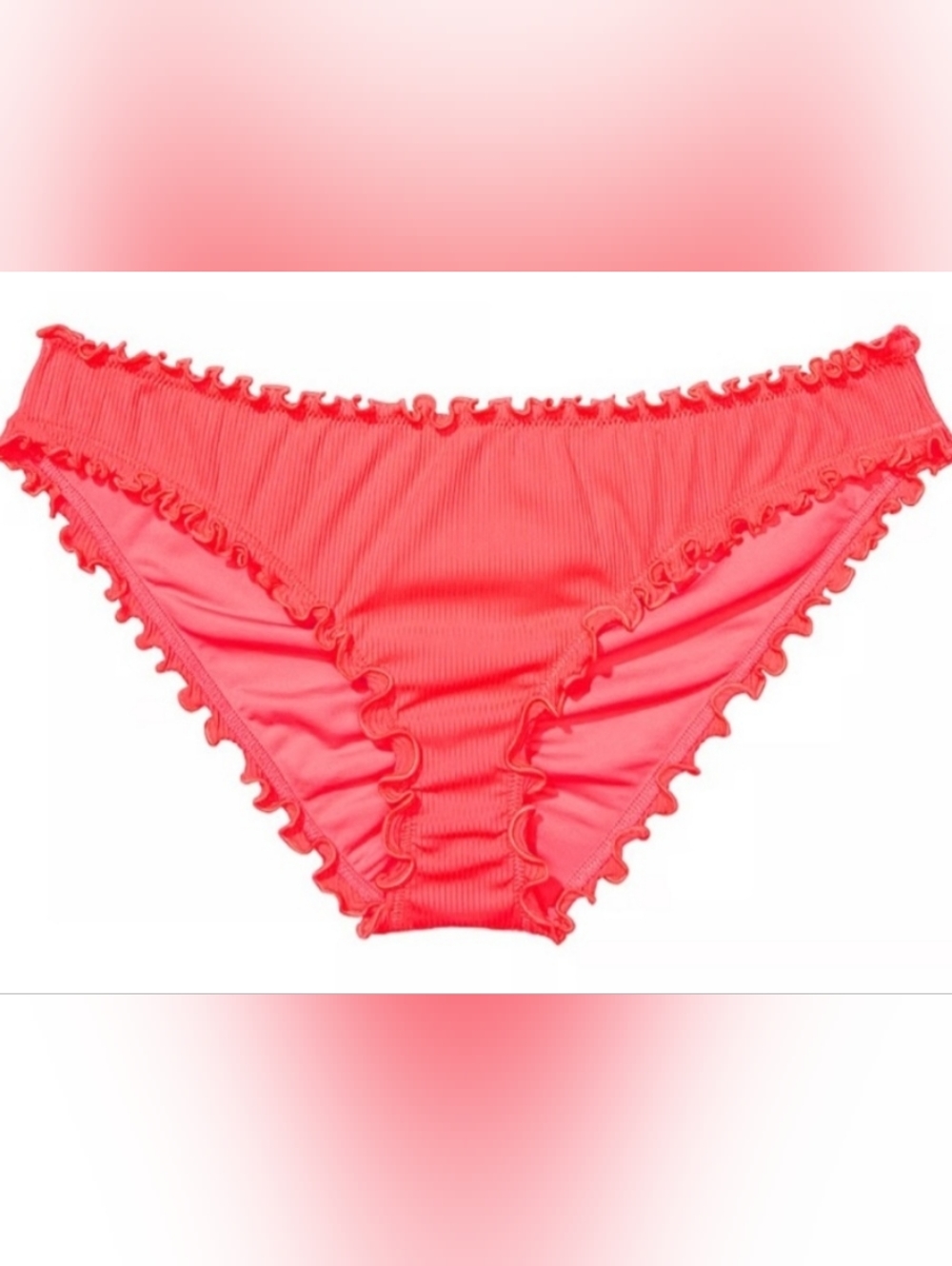 XS S VS Swim Ruffle Cheeky Bikini Bottom Tropical Island Getaway